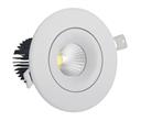 10W COB White LED Downlight Cold Forging Aluninum