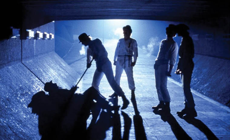 Backlighting in the Stanley Kubrick movie “A Clockwork Orange’