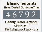 Thousands of Deadly Islamic Terror Attacks Since 9/11