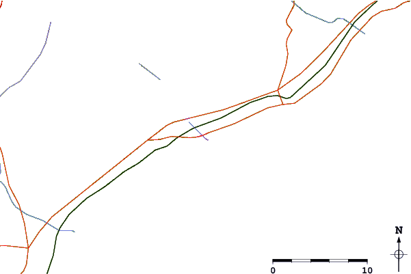 Roads and rivers around Villajoyosa