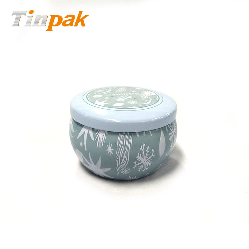 Empty Luxury Candle Tin Jar with Lid