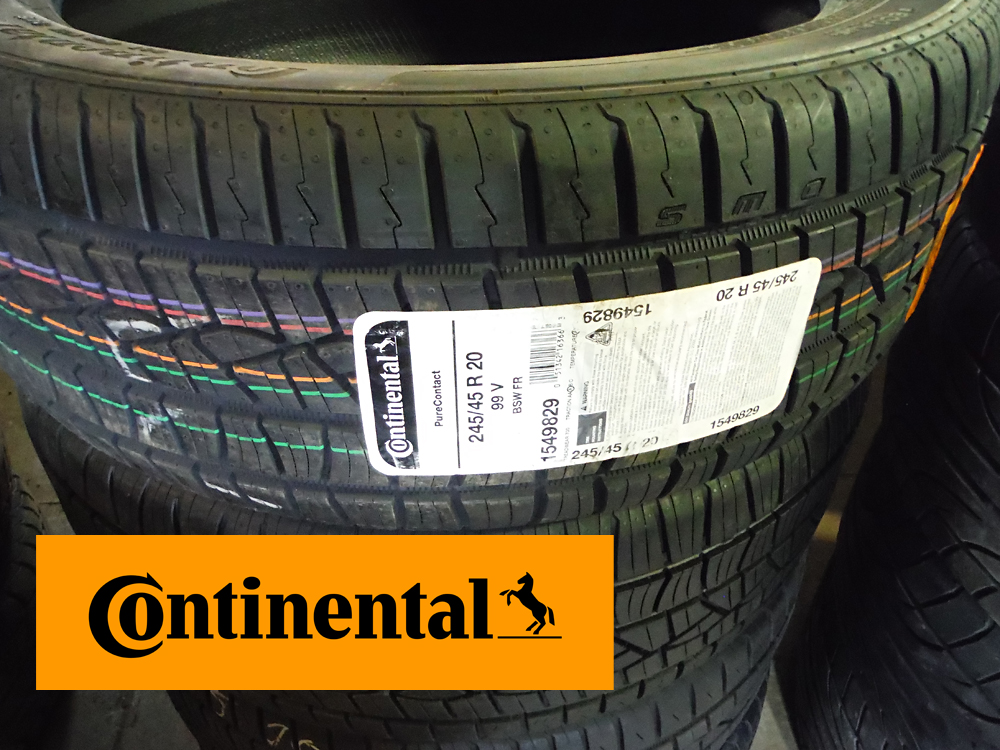 Continental tires for sale 245-45R20