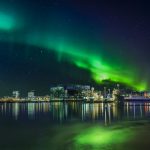 Reykjavik and Northern Lights