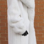 Long White Fur Coat