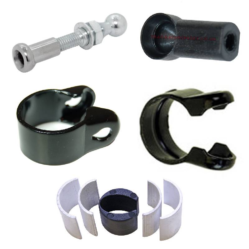 Ball Bolt & Clamp Kit (parts W/V/X/Y/Z/S/T/U)