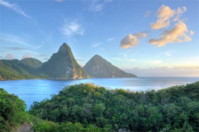 Travel destination of Saint Lucia