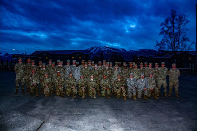 Army ROTC Lineup