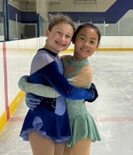 Skater Friends on ice