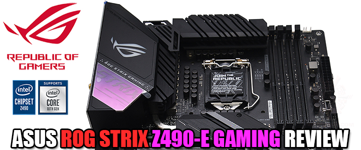 asus rog strix z490 e gaming review ASUS ROG STRIX Z490 E GAMING REVIEW