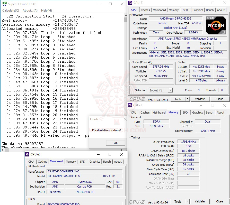 s32 AMD RYZEN 3 PRO 4350G PROCESSOR REVIEW