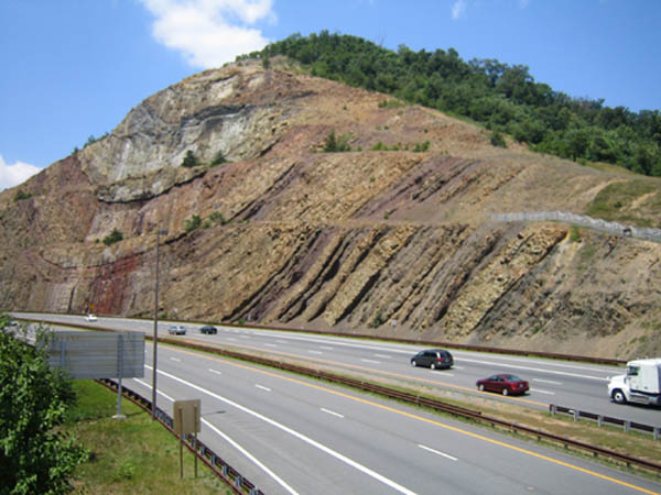 Sideling Hill Roadcut