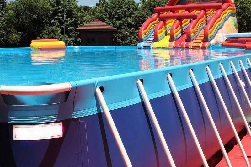 Metal Steel Frame Swimming Pools for water park