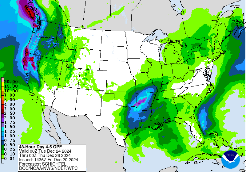 precipitation forecast