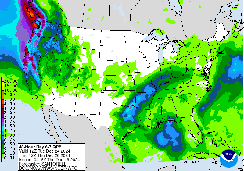 precipitation forecast