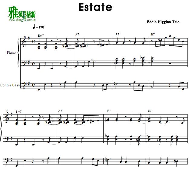 Eddie Higgins Trio - Estate��ʿ������