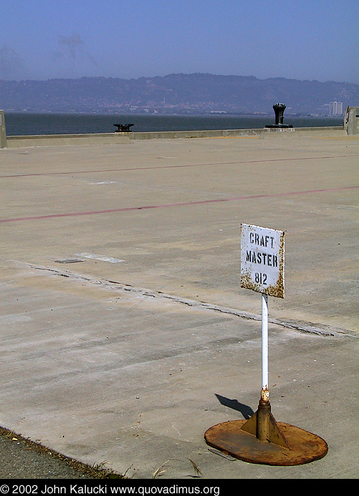 Photographs of some of the military architecture at the Treasure Island Naval Base, San Francisco, California.