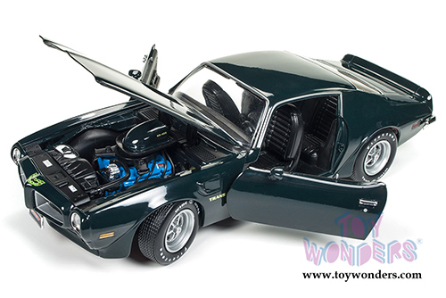 Auto World - Pontiac® Firebird® Trans Am Hardtop (1973, 1/18 scale diecast model car, Brewster Green) AMM1109