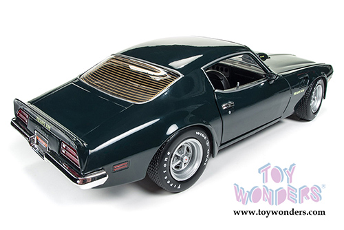 Auto World - Pontiac® Firebird® Trans Am Hardtop (1973, 1/18 scale diecast model car, Brewster Green) AMM1109