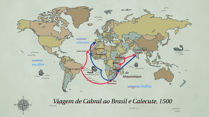 A rota do descobrimento do brasil by Makley Porto Ferraz on Prezi