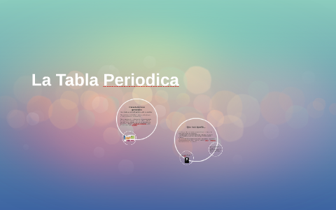 La Tabla periodica by Lizeth Ruiz