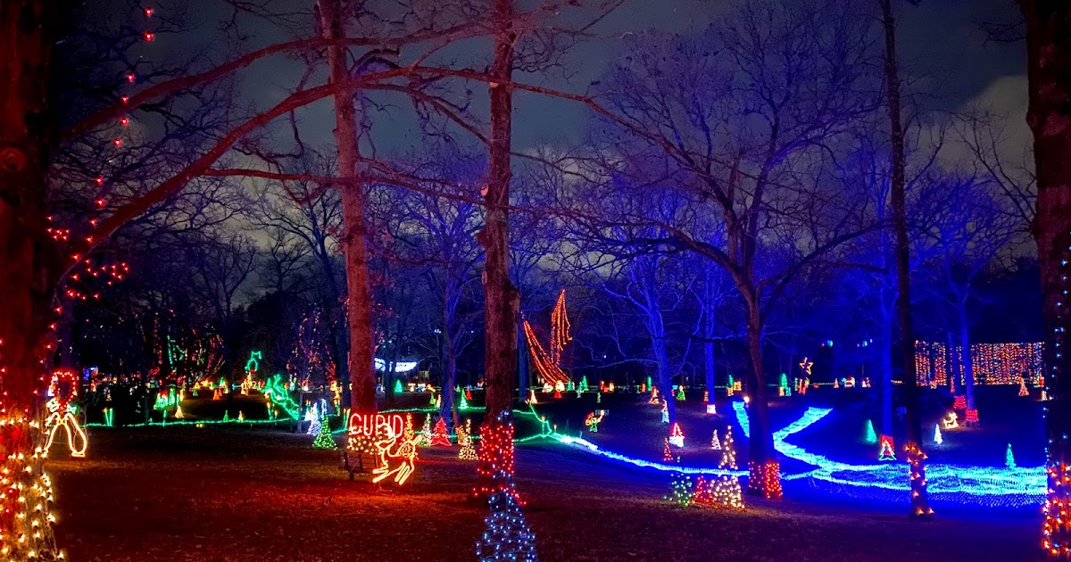 John Milito's Amazing Adventures Christmas Lights at Tilles Park