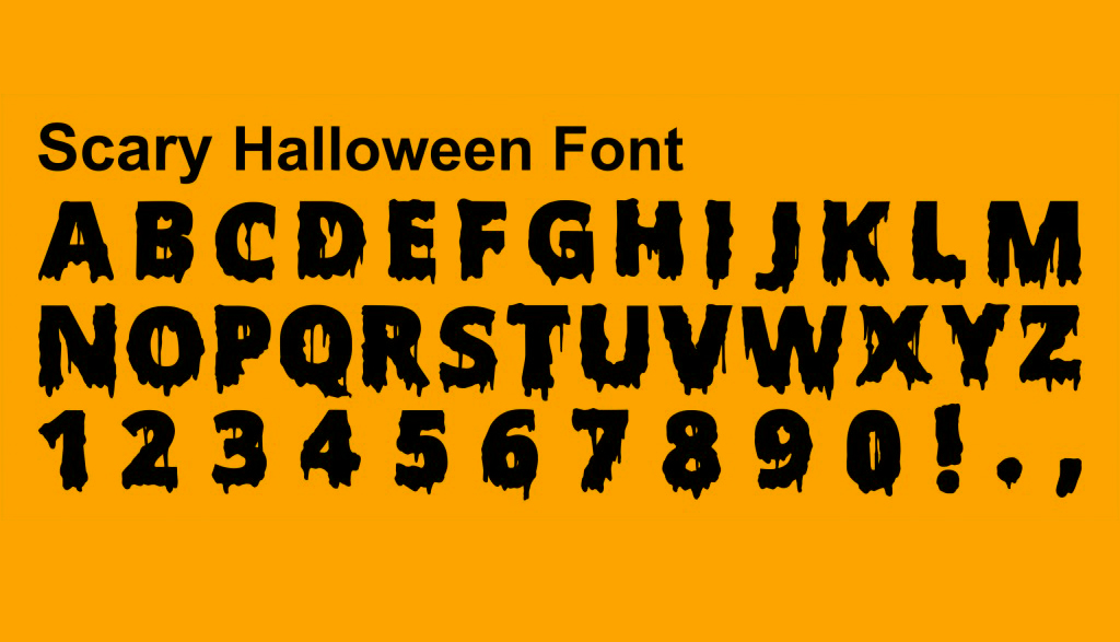 Free Creepy Fonts