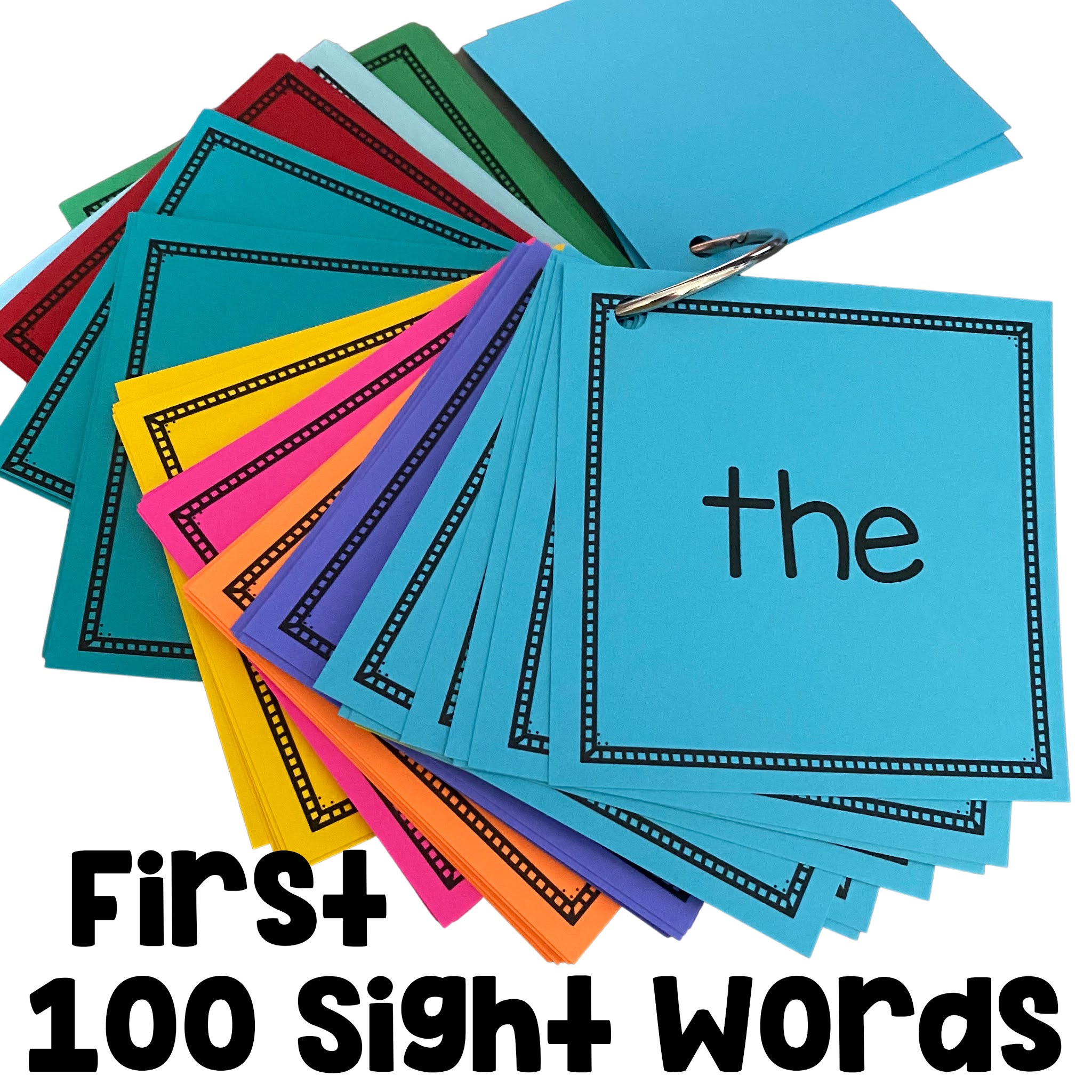 Fry Sight Word Flash Cards