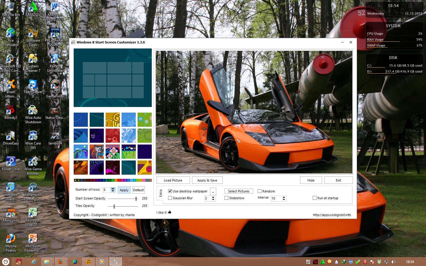 Windows 8 Start Screen Customizer | Blog Khusus Androids