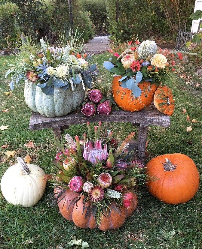 A Passion for Flowers: Simply Gourd-geous Centerpieces