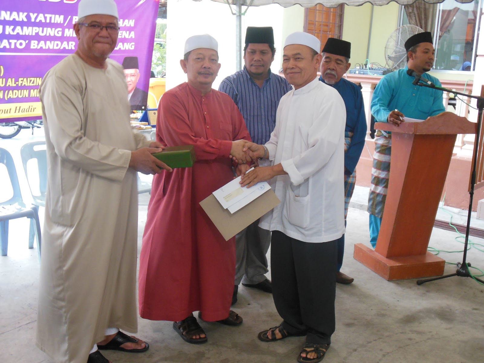 KHIDMAT MERU: SUMBANGAN RAMADHAN DI SURAU AL FAIZIN