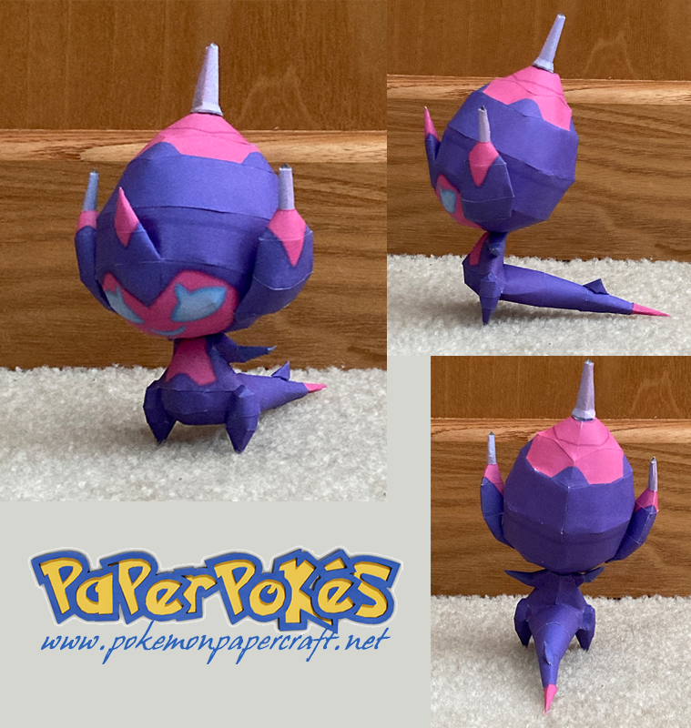 Paperpokés - Pokémon Papercraft: Poipole