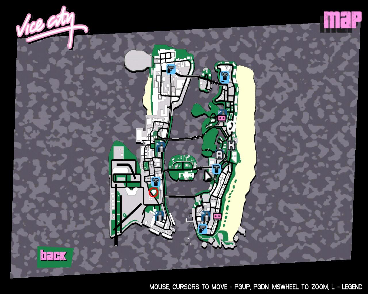 Grand theft auto vice city map - activeukraine