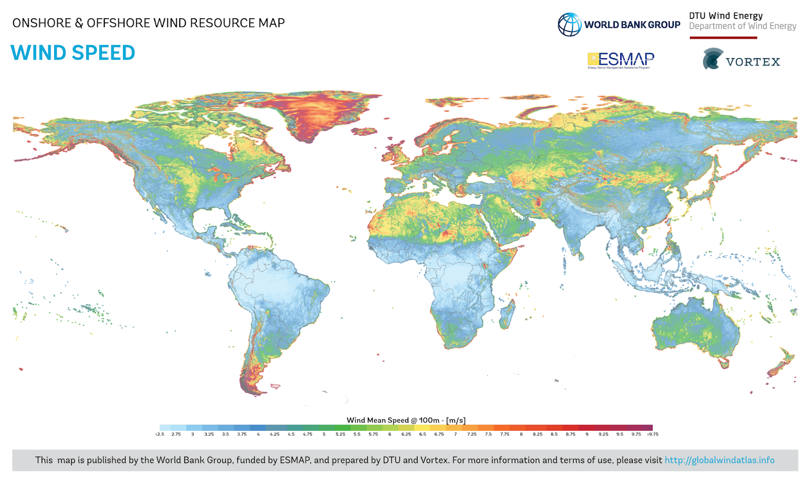 World Map Of Wind Farms - United States Map