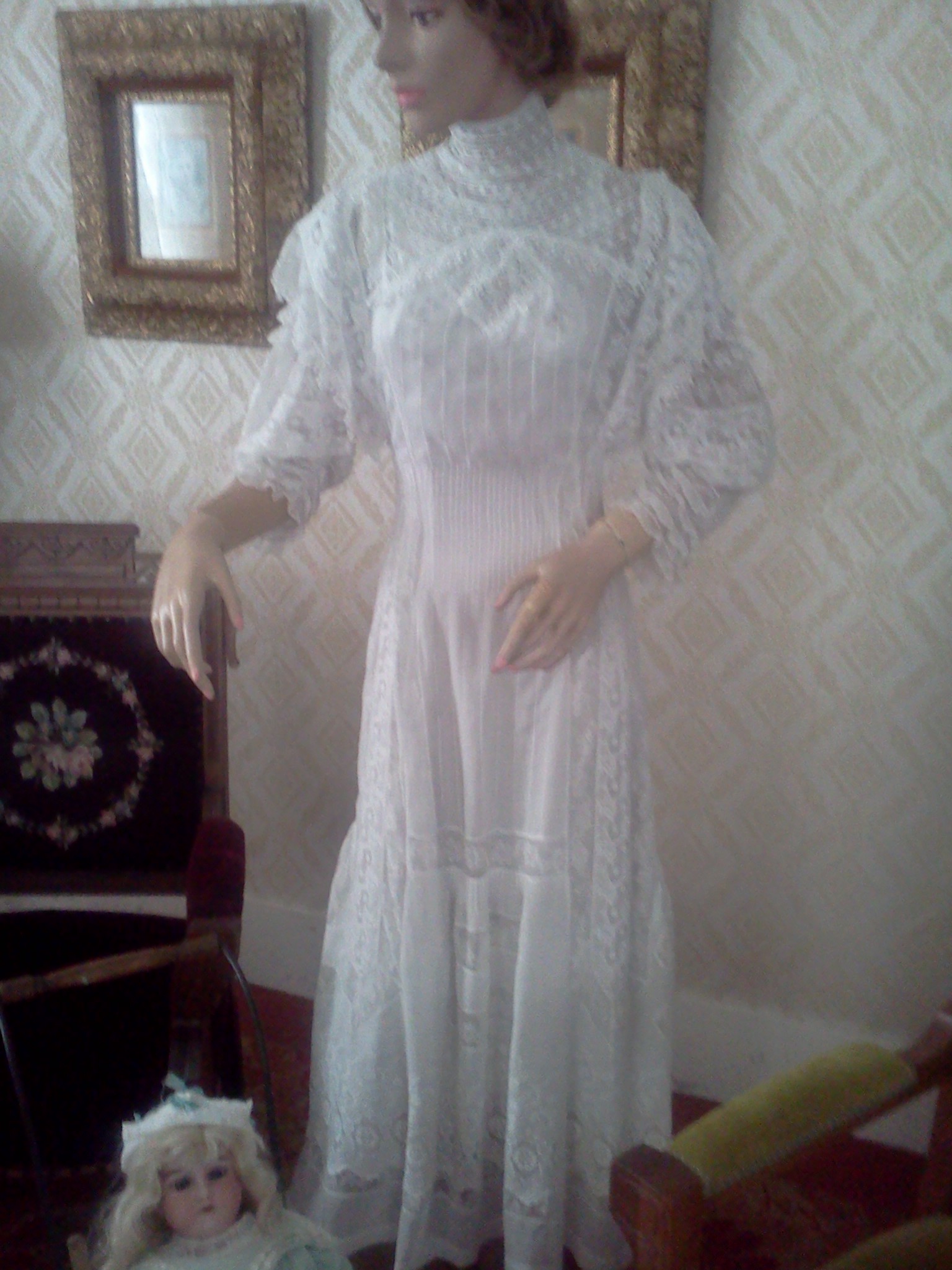 Pieces of Wild Rose, WI Area Genealogy and My Own: Wedding Dress in ...