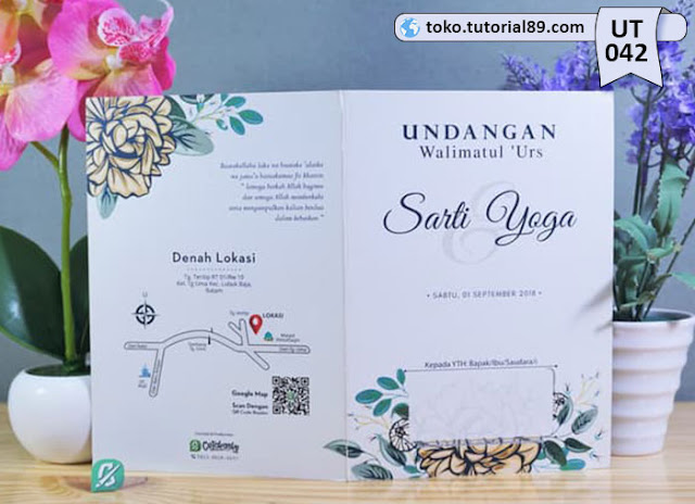 Ukuran Undangan Lipat 2 – Lakaran