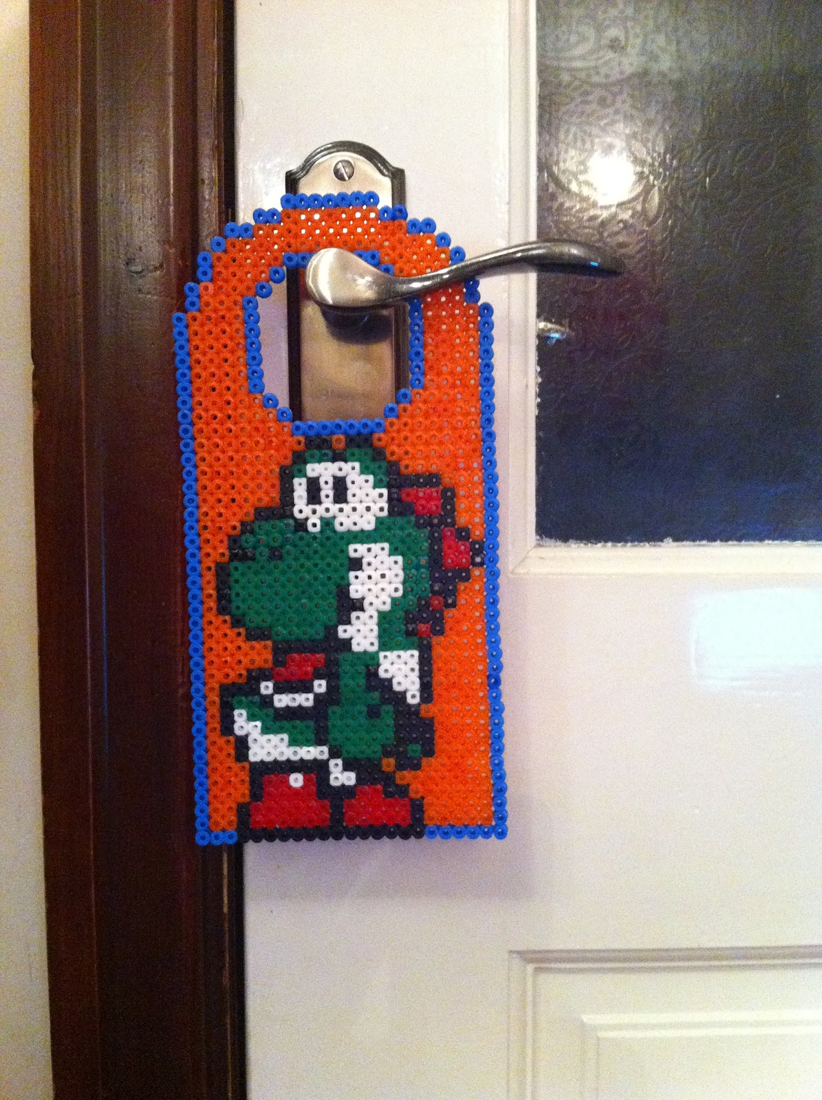 Crafting Britain: Hama/Perler Door Hangers