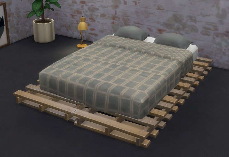 Sims 4 custom content bed frames - ballshon