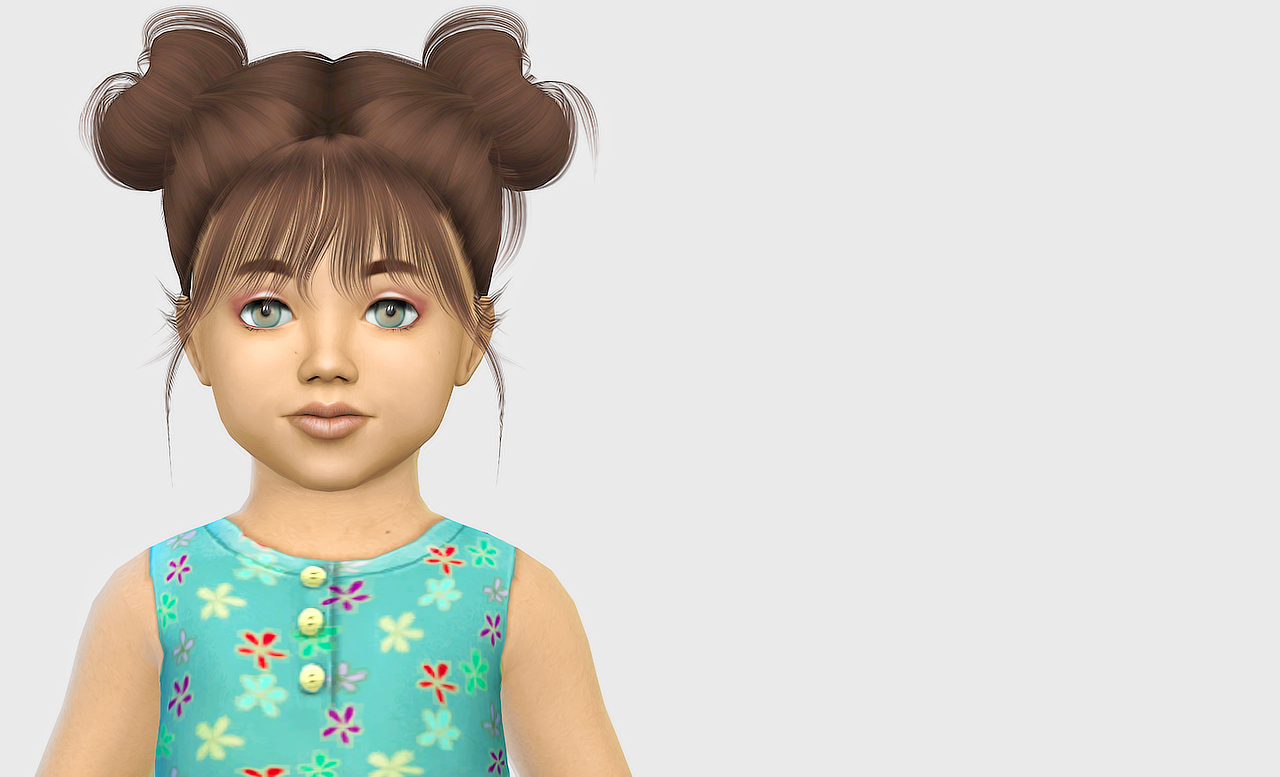 Sims 4 Cc's - The Best: Toddlers & Kids Hair By Simiracle 769