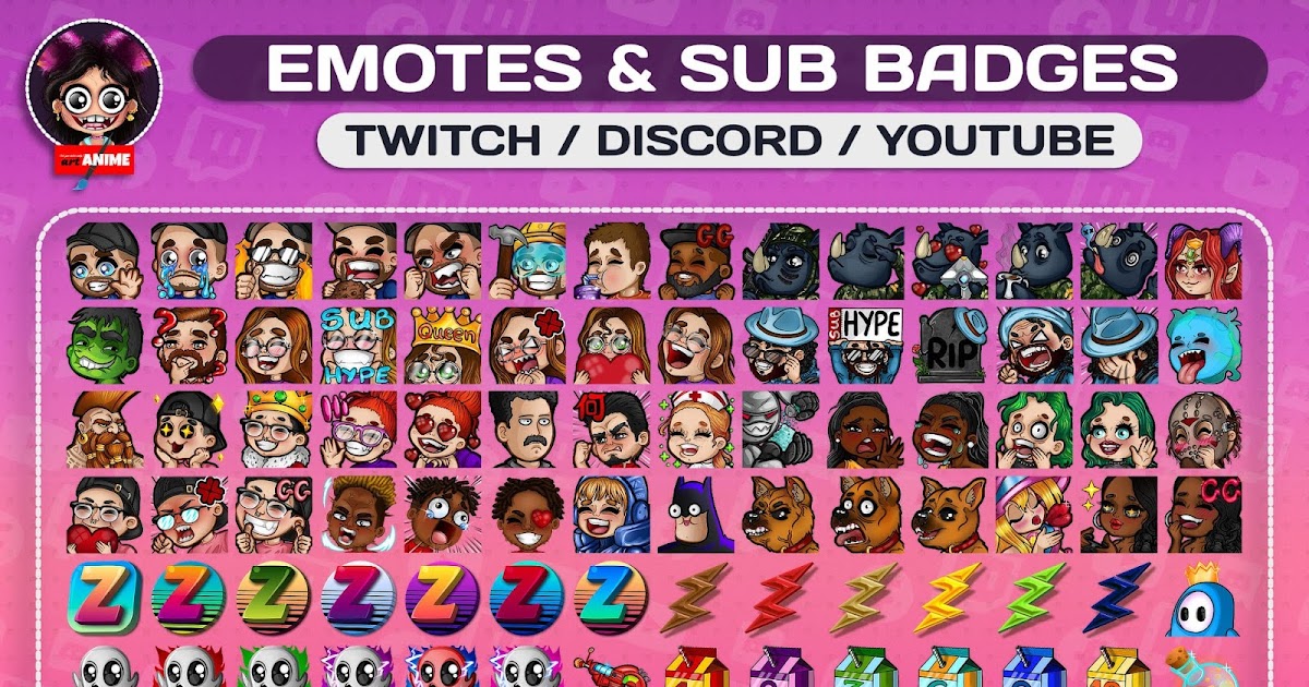 Yunajana on Twitter I have created sub badges for twitch  lt3  subbadges twitch fiverr emotes chibi anime dragon sub badges  drawing art photoshop httpstcoMdC1mW1CNb  Twitter