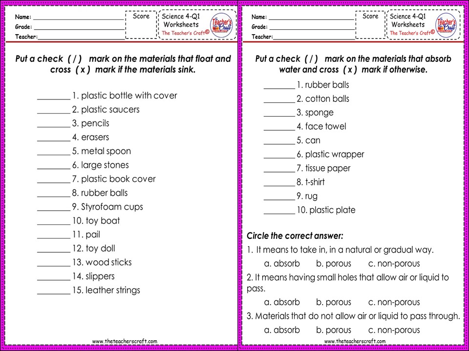 grade 1 activity sheets 2nd quarter week 3 deped click grade 5 ...