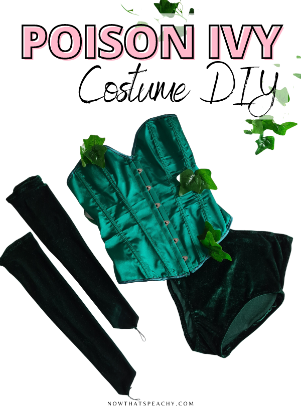 Poison Ivy Cosplay Dress Up DIY | Superhero Costume Ideas | Now thats Peachy