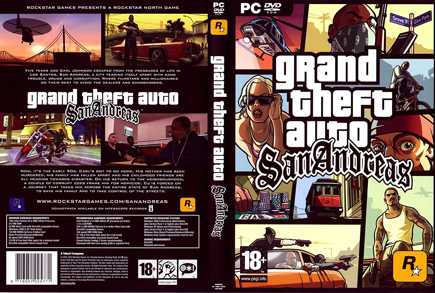 Grand Theft Auto: San Andreas (PC Game Full version Free)🔄 Mensagens de ...