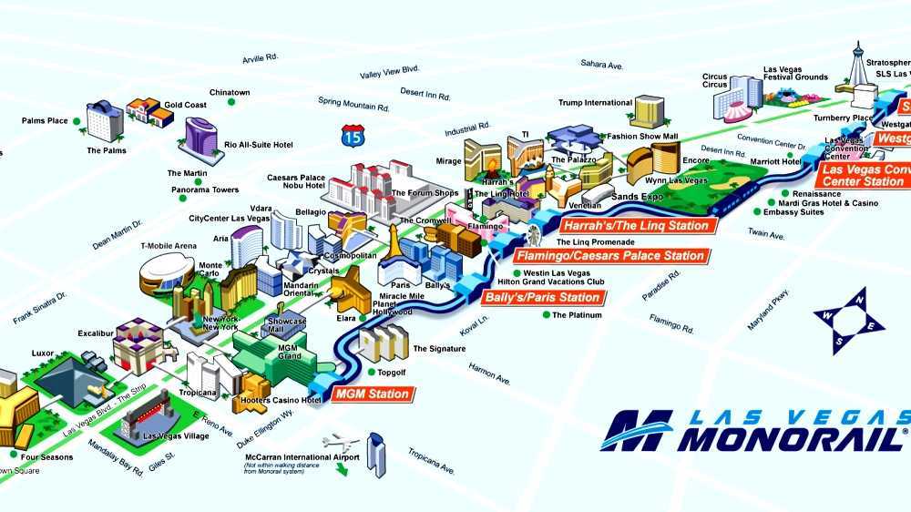 Mgm Tram Map