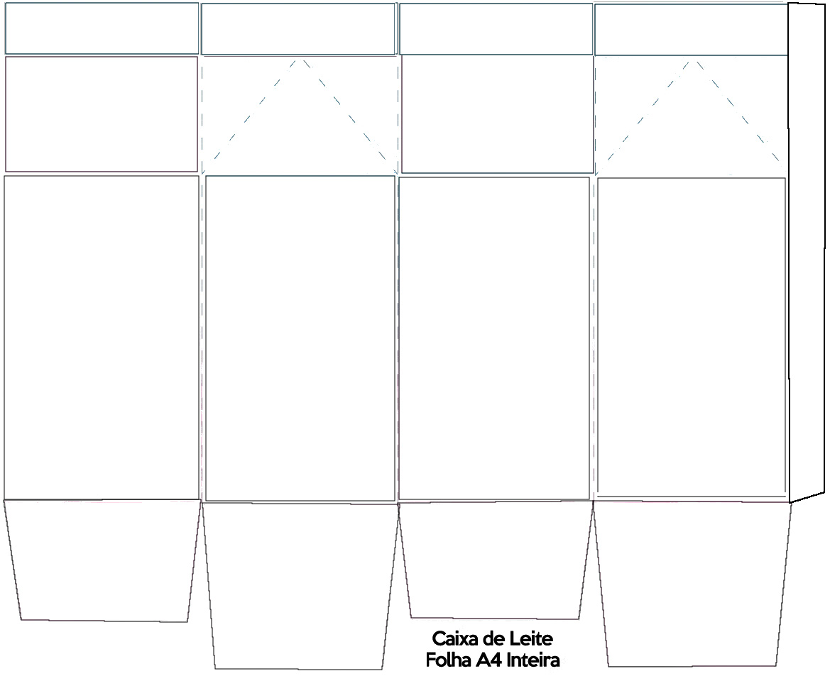 Molde Caixa Milk Para Imprimir V rios modelos ver veja fazer como fazer ...