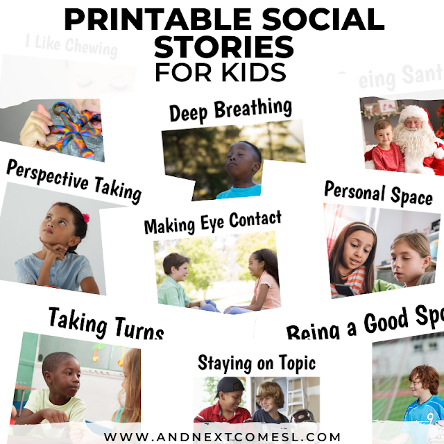 Printable Social Stories