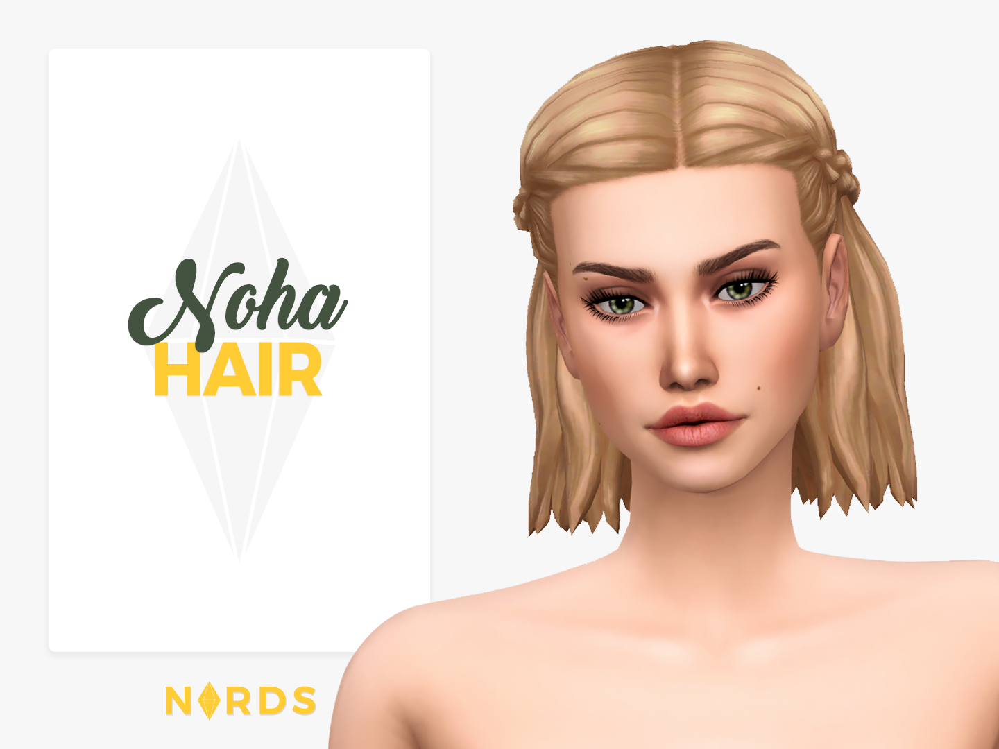 Sims 4 cc hair packs - hontu