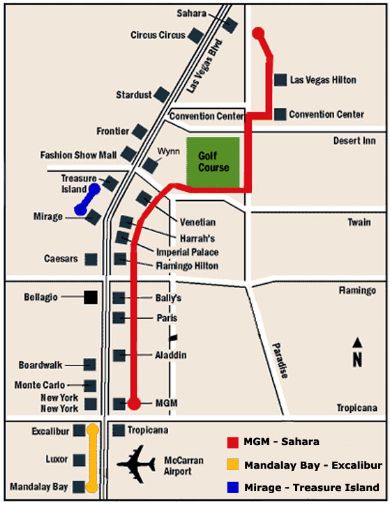 isimez: las vegas strip map with hotels