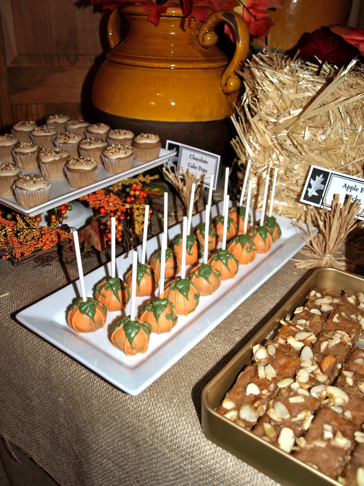 a. party style: fall festival dessert table