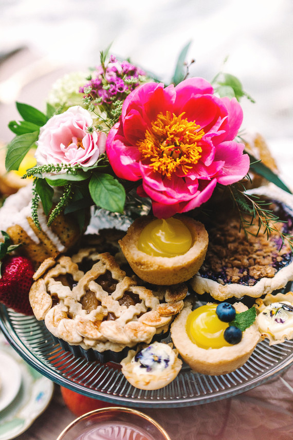 Pie dessert table