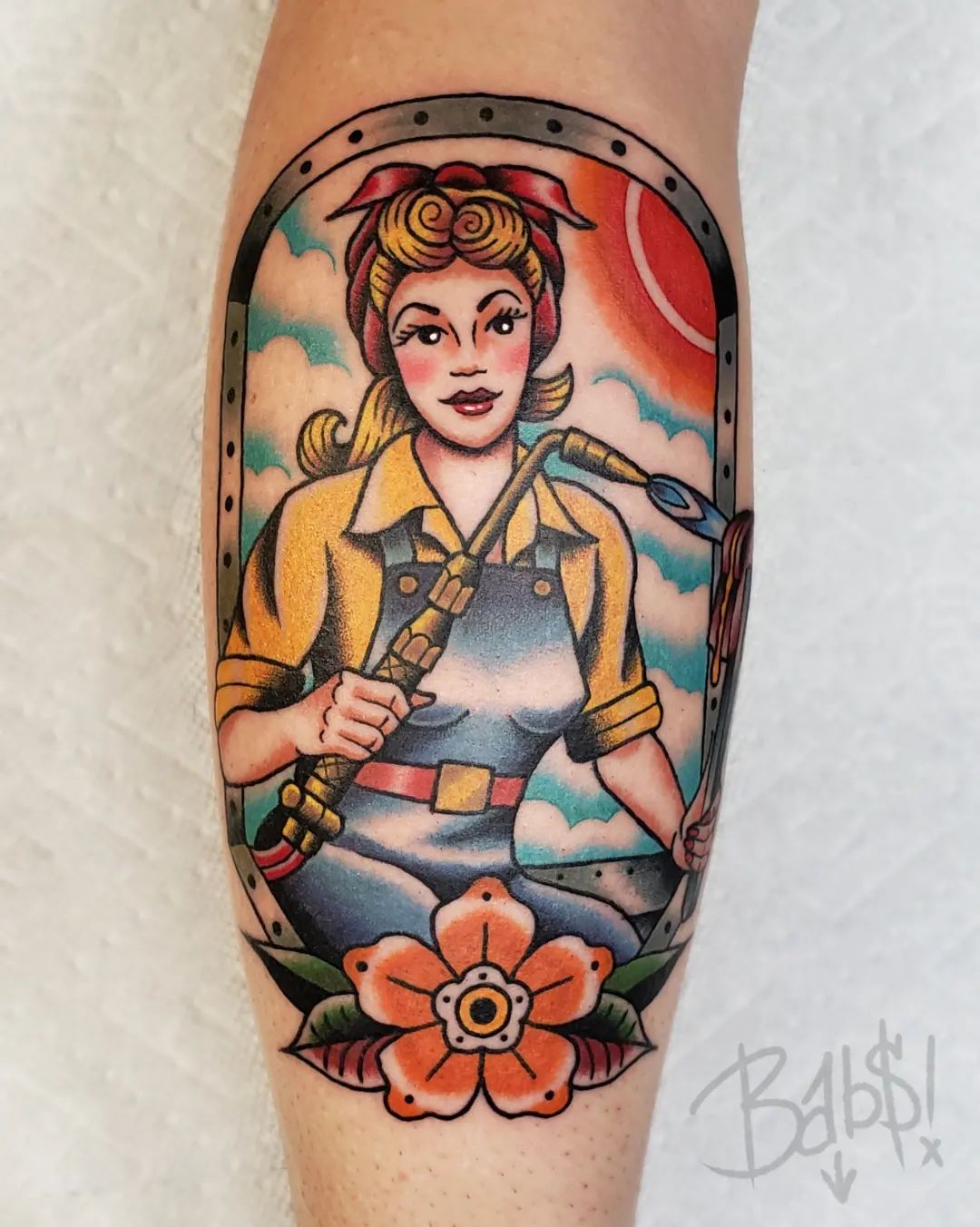 Cute Pin Up Girl Tattoos